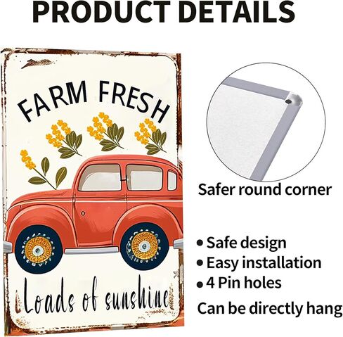 مجموعة عتيقة من البستنة مقاس 8 × 12 بوصة مكونة من 6 علامات معدنية للفناء والقصدير وعلامات للحديقة وديكورات منزلية للحفلات وملصقات من الألومنيوم لديكور جدران المنزل in Kuwait