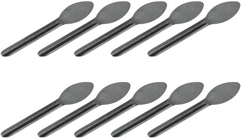 10pcs Stainless Steel Medicine Spoon, Reagent Medicine Spoon, Double Headed Medicine Spoon, Micro Sampling Spoon,Lab Scoop Filling Tray Powder Tool in Saudi Arabia
