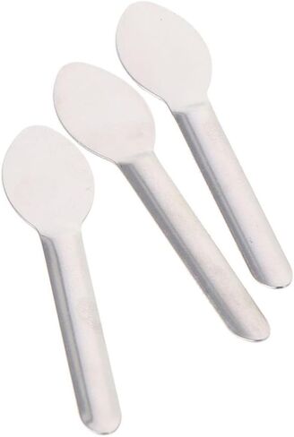 10pcs Stainless Steel Medicine Spoon, Reagent Medicine Spoon, Double Headed Medicine Spoon, Micro Sampling Spoon,Lab Scoop Filling Tray Powder Tool in Saudi Arabia