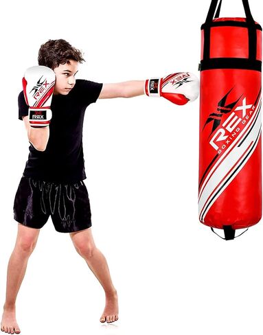 Kids Punch Bag Unfilled Heavy Bag for Children Available in 2 and 3ft for Sparring Kickboxing MMA in Saudi Arabia