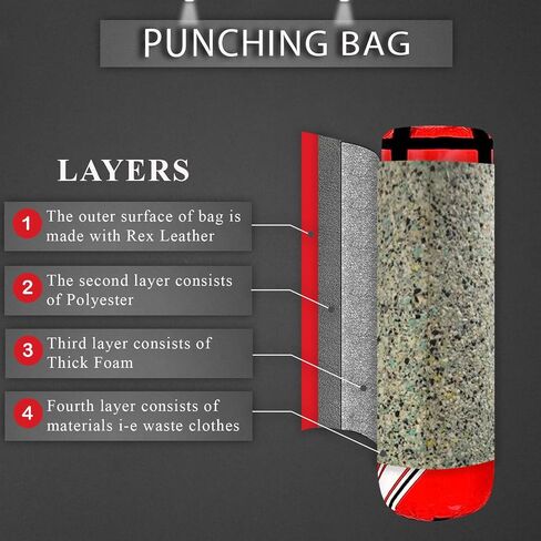 Kids Punch Bag Unfilled Heavy Bag for Children Available in 2 and 3ft for Sparring Kickboxing MMA in Saudi Arabia