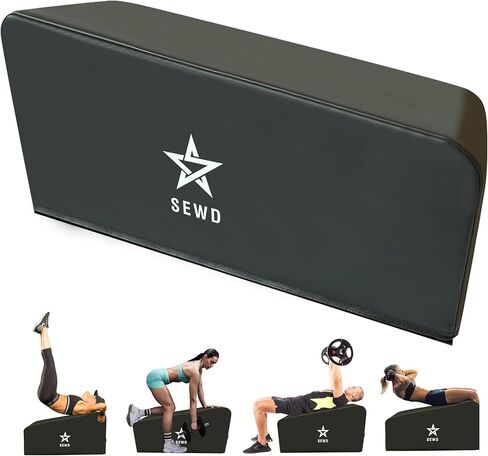 Pilates and Yoga Bench by SEWD – Portable Workout Bench for Full Body Exercise with Handle – Weight Training, AB Workout, Hip Thrust and Glute Training Home Gym Equipment in Kuwait