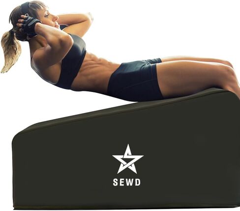 Pilates and Yoga Bench by SEWD – Portable Workout Bench for Full Body Exercise with Handle – Weight Training, AB Workout, Hip Thrust and Glute Training Home Gym Equipment in Kuwait