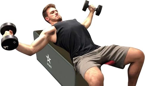 Pilates and Yoga Bench by SEWD – Portable Workout Bench for Full Body Exercise with Handle – Weight Training, AB Workout, Hip Thrust and Glute Training Home Gym Equipment in Kuwait