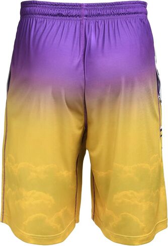 FOCO Men's Football Team Gradient Big Logo Training Shorts in Saudi Arabia