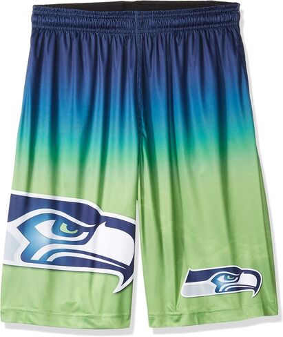 FOCO Men's Football Team Gradient Big Logo Training Shorts in Saudi Arabia