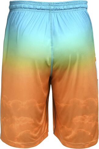 FOCO Men's Football Team Gradient Big Logo Training Shorts in Saudi Arabia