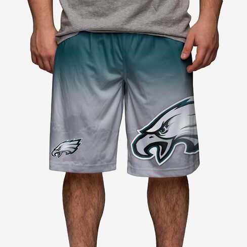 FOCO Men's Football Team Gradient Big Logo Training Shorts in Saudi Arabia