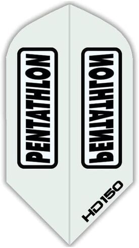 US Darts 3 Sets (9 Flights) Pentathlon HD150 CLEAR Slim Dart Flights - 150 Micron - Ex-Tough in Saudi Arabia