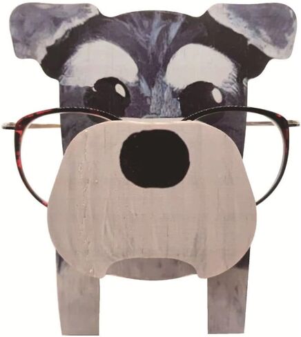 Creative Animal Glasses Holder for Kids Cute Handmade Wood Carved Animal Eyeglass Holder Display Stand, Christmas New Year Gift Home Office Desktop Decor in Saudi Arabia