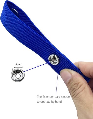 Snap Extender for Boat Canvas -Brass Heavy Duty snap and Thickened Webbing ，Available in a Variety of Sizes (6, 1 inch) in Kuwait