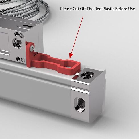 Small Linear Scale KA300 Digital Readout Suitable for Small Lathe, Drilling Machine, Drilling Machine, Milling Machine (KA300-920MM-5UM) in Saudi Arabia
