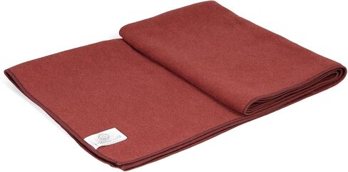 Yoga Towel-Ground and Grip Soft Yoga Mat Towel (73 in x 26 in) Sedona (Terracotta) Non Slip Yoga Towel-Easy Clean and Quick Drying Yoga Mat Towel for Hot Yoga- Sweat Absorbent in Saudi Arabia