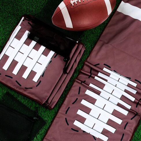 4 Pcs Cooling Towel with 2 Bag, Football Breathable Chilly Towel Ice Towel for Neck and Face, 40"x12" Breathable Chilly Towel, Microfiber Towel for Football Player Team Coach Gift Sport Party Favors in Saudi Arabia