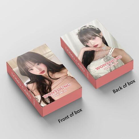 Jang WonYoung Photocards 55 قطعة من بطاقات صور الألبوم IVE Won Young KPOP Gift Lomo Cards Merch للأولاد والبنات WonYoung التي فازت ببضائع الشباب in Kuwait