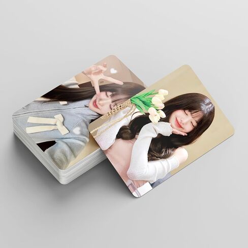 Jang WonYoung Photocards 55 قطعة من بطاقات صور الألبوم IVE Won Young KPOP Gift Lomo Cards Merch للأولاد والبنات WonYoung التي فازت ببضائع الشباب in Kuwait