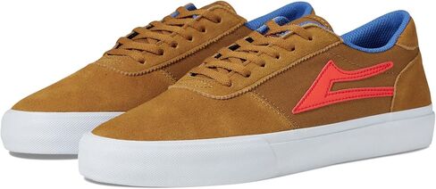 Lakai Manchester Men's Skateboarding Shoes, Walnut Suede, 7.5 in Saudi Arabia