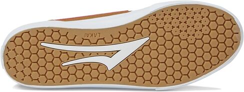 Lakai Manchester Men's Skateboarding Shoes, Walnut Suede, 7.5 in Saudi Arabia