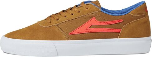 Lakai Manchester Men's Skateboarding Shoes, Walnut Suede, 7.5 in Saudi Arabia