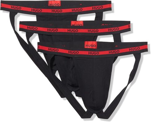 HUGO Men's Planet Three Pack Jock Strap in Saudi Arabia