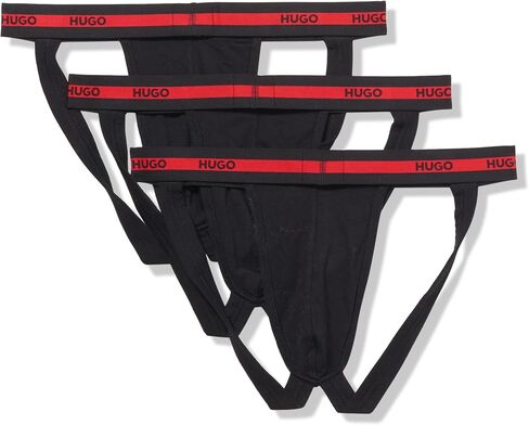 HUGO Men's Planet Three Pack Jock Strap in Saudi Arabia