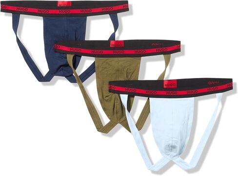 HUGO Men's Planet Three Pack Jock Strap in Saudi Arabia