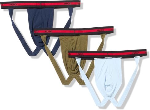 HUGO Men's Planet Three Pack Jock Strap in Saudi Arabia