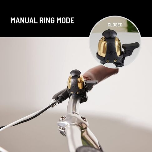 N+1 Macaron Bike Bell- Classic Brass Bicycle Bell with Cowbell Mode for Road Bikes, Mountain Bikes, Kids Bikes in Saudi Arabia