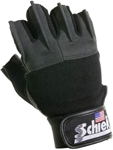 Schiek Sports 530 Platinum Series Weight Lifting Gloves - Black/Gray in Saudi Arabia
