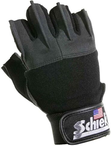 Schiek Sports 530 Platinum Series Weight Lifting Gloves - Black/Gray in Saudi Arabia