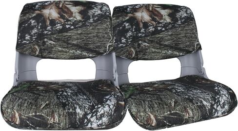 مقعد قارب XINKUN MARINELow الخلفي، مقعد قارب مموه قابل للطي لصيد الأسماك، عبوتان in Kuwait