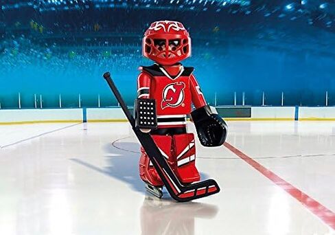 Playmobil NHL New Jersey Devils Goalie Figure in Saudi Arabia