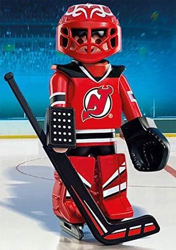 Playmobil NHL New Jersey Devils Goalie Figure in Saudi Arabia