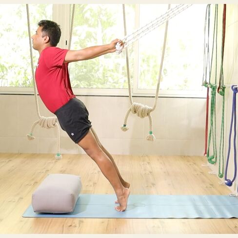 Iyengar Yoga Wall Rope Pair. Yoga Ropes. Ropes. Pune Yoga ropes. (Yogikuti) in Saudi Arabia