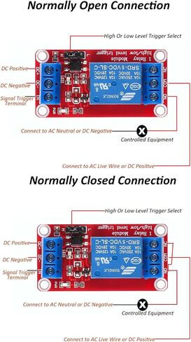 DIANN 12pcs Relay Module DC 24V 1 Channel Relay Board with Optocoupler Support High/Low Level Trigger in Saudi Arabia