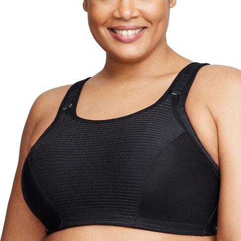 Glamorise Women's Custom Control Sports Bra Wirefree 1166 in Saudi Arabia
