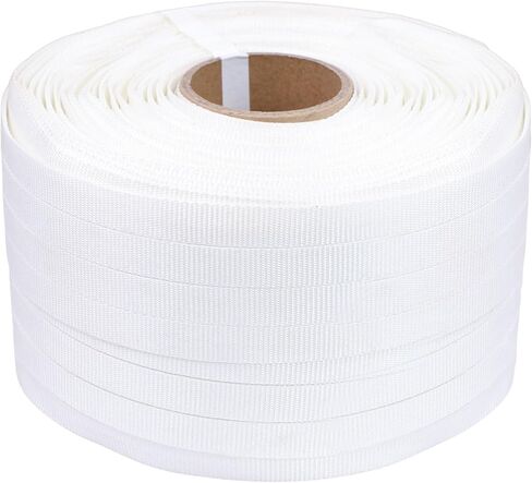 3/4" x 985' Woven Cord Strapping Roll, 3306lbs Break Strength, Heavy Duty Banding Pallet Packaging Strapping by U.S. SOLID in Saudi Arabia