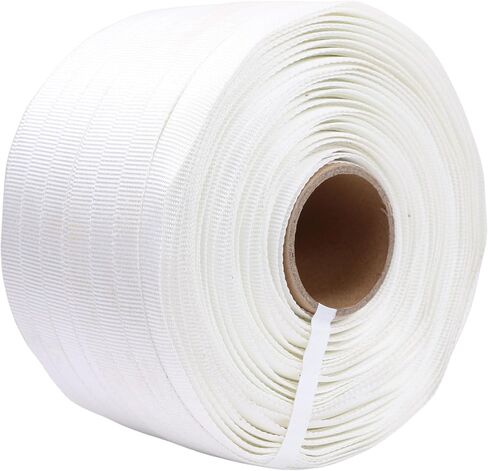 3/4" x 985' Woven Cord Strapping Roll, 3306lbs Break Strength, Heavy Duty Banding Pallet Packaging Strapping by U.S. SOLID in Saudi Arabia