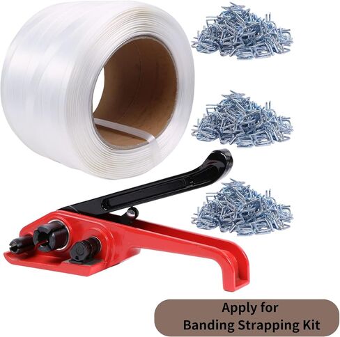 U.S. SOLID Heavy Duty Strapping Tensioner & Cutter for 1/2" -3/4" Woven Cord Polypropylene Composite Banding Coil Manual Banding Tools in Saudi Arabia