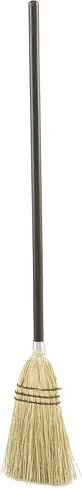 Rubbermaid Commercial Products Lobby Straw/Corn Broom, Brown, 38-Inch, Indoor/Outdoor Broom for Courtyard/Garage/Lobby/Mall/Office in Saudi Arabia