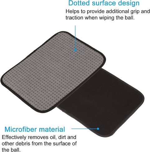 PATIKIL Bowling Ball Towel, Shammy Pad for Cleaning Bowling Ball in Saudi Arabia