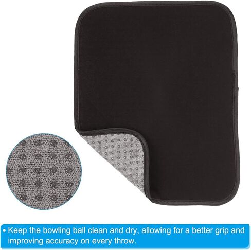 PATIKIL Bowling Ball Towel, Shammy Pad for Cleaning Bowling Ball in Saudi Arabia