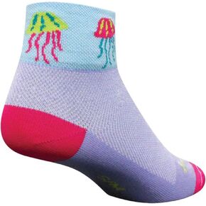 SockGuy Women's 2in Jellyfish Cycling/Running Socks