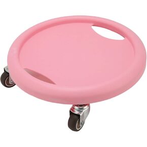 ZJchao Ab Roller Wheel, Core Muscle Training Wheel with Knee Mat, Abs Training Disc, 4 Silent and Smooth Rolling Abs Training Rollers for Men Women, Home Gym Fitness Equipment