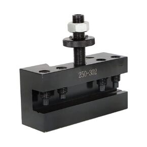 CXA 250-302 Turning Tool Holder, Quick Change Turning and Facing Lathe Tool Post Holder CNC Turning Quick Tool Post Holder 13-18 Inch Swing