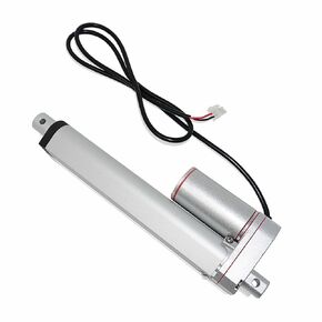 Progressive Automations 24V Mini Linear Electric Actuator - 24 inches, 150 lbs, Innovative High-Speed Motor and Durable Stroke for Outdoor, Agriculture, Track, Solar, Robotics, Home Automation, PA-14