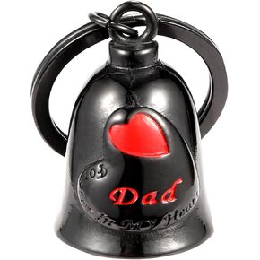 motorcycle Dad bells - motorcycle angel bell for men women,Bell Biker Accessory,Guard riding safety