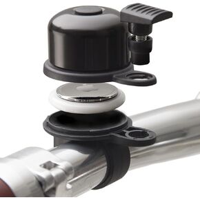 Apple AirTag Bicycle Bell Anti-Theft Hidden Holder in Bell - Bell Works - Road Traffic Regulations (German Road Traffic Regulations) - Tools Included