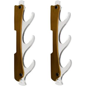 3 Tier Sword Stand,Sword Holder Wall Mount,Sword Display Stand,Katana Wall Stand,Lightsaber Stand,Samurai Sword Holder,Wall Mountable Sword Display,Wand stand and Cosplay blade stand. (3 Tier Black)