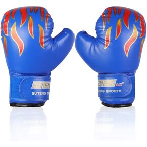 Kids Boxing Gloves,Youth Sparring Punching Training Gloves for Age 3-12 Years (Color : Blue ) Children's Sports Equipment Supplies Pink Boxing Gloves For Kids
